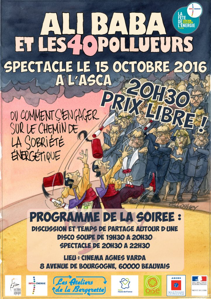 Conférence gesticulée : Ali Baba et les 40 pollueurs !