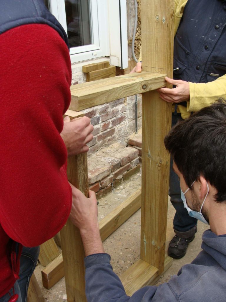 Atelier d'Eco-construction “Isoler son mur par l'extérieur” – Les Ateliers  de la Bergerette